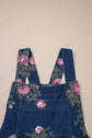 Floral Pleated High Waist Wide Leg Jumpsuit