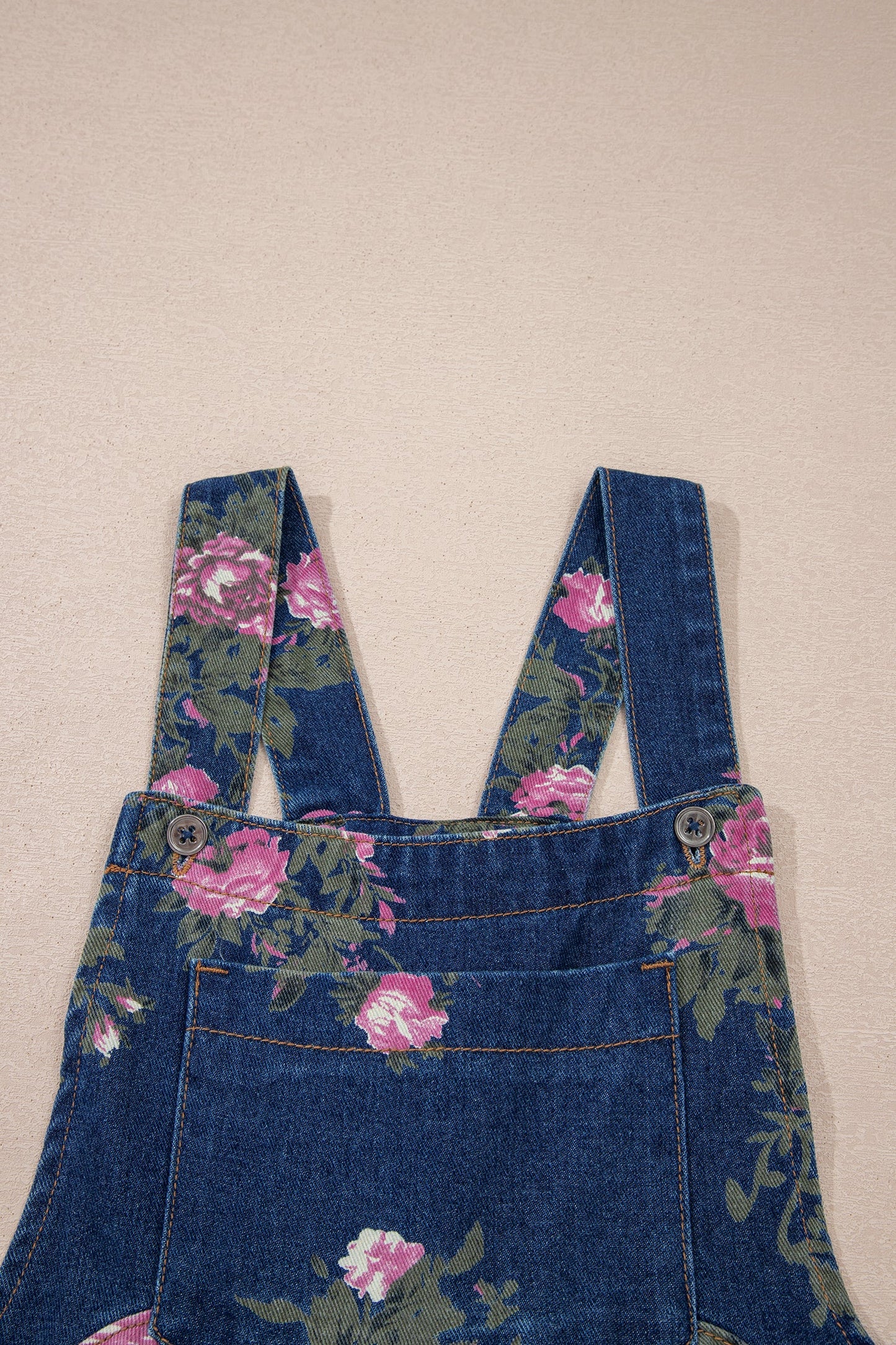 Floral Pleated High Waist Wide Leg Jumpsuit